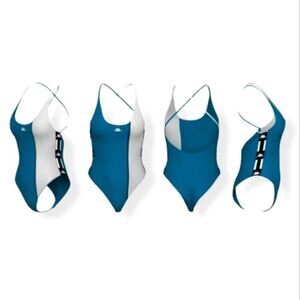 Kappa swimsuit in jersey stretch skin fit
